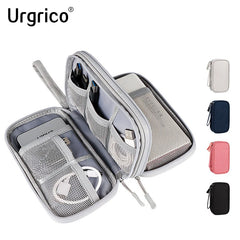 Electronic Accessories Organizer Waterproof USB Cable storage Bag for hdd bag Power Bank,Charging Cords,Chargers,Mouse ,Earphone